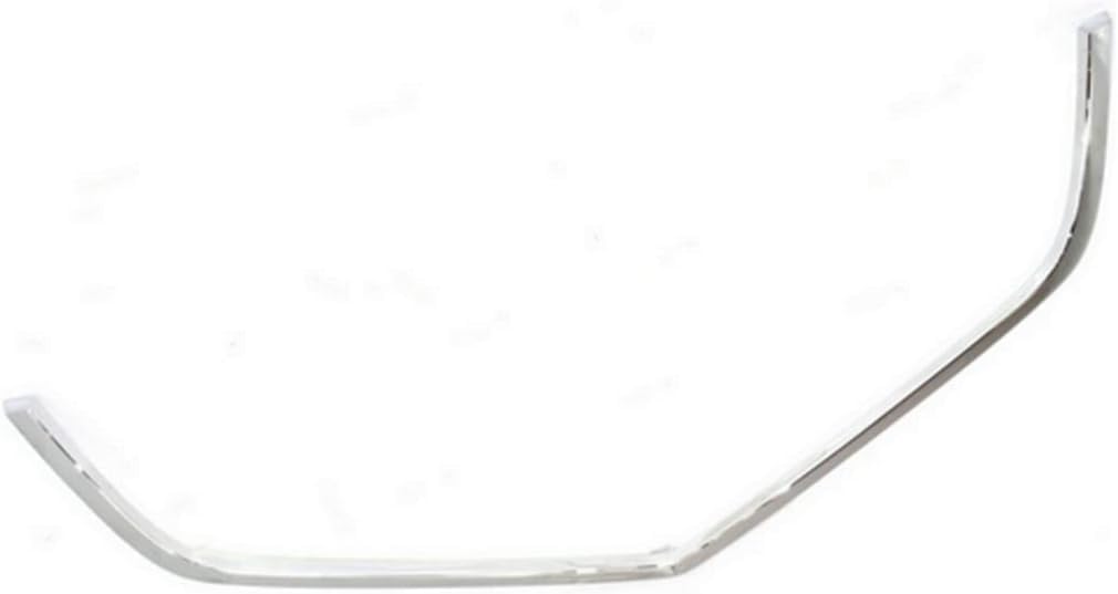 Front Grille Molding Chrome Direct Replacement Compatible With 2004-2005 Acura TSX AC1210106 71122SECA01