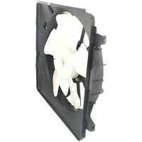 Front Radiator Left Driver + AC Condenser Fan Assembly Right Passenger Side Direct Replacement Compatible with 2006-2011 Honda Civic HO3115129 HO3110115 38616RNAA01 19015RNAA01
