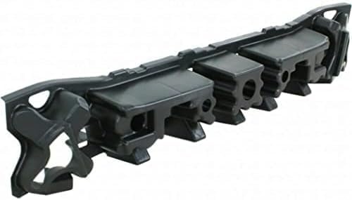 Front Bumper Energy Absorber Plastic Direct Replacement Compatible With 2012-2014 Ford Focus FO1070181 CP9Z17C882A
