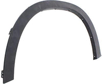 Front Fender Trim Molding Wheel Arch Primed Left Driver Side Direct Replacement Compatible With 2007-2013 BMW X5 BM1290100 51777158427