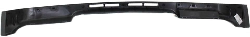 Front Bumper Chrome Steel + Upper Cover Textured + Lower Valance Air Deflector Direct Replacement Compatible With 2001-2002 Chevrolet Silverado 2500HD 3500 GM1002376 GM1051106