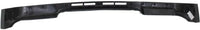 Front Bumper Chrome Steel + Upper Cover Textured + Lower Valance Air Deflector Direct Replacement Compatible With 2001-2002 Chevrolet Silverado 2500HD 3500 GM1002376 GM1051106