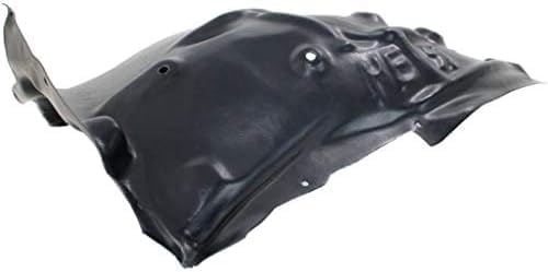 Front Fender Liner Rear Section Plastic Right Passenger Side Direct Replacement Compatible With 2014-2015 BMW 3-Series BM1249144 51717288908