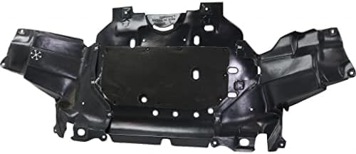 Front Engine Splash Shield Under Cover Plastic Direct Replacement Compatible with 2016-2017 Honda Fit HO1228155 74110T5B900-PFM