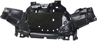 Front Engine Splash Shield Under Cover Plastic Direct Replacement Compatible with 2016-2017 Honda Fit HO1228155 74110T5B900-PFM