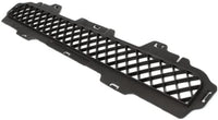 Front Bumper Lower Grille Textured Gray Plastic Without Fog Light Holes Direct Replacement Compatible With 2006-2010 Hummer H3 HU1036100 25821170