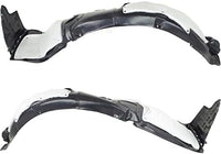 Set Of 2 Front Fender Liner Right Passenger & Left Driver Side Direct Replacement Compatible With 2012-2013 Hyundai Sonata HY1249134 HY1248134 868123Q500 868113Q500