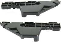 Set of 2 Rear Bumper Front Section Support Bracket Plastic Left Driver & Right Passenger Side Direct Replacement Compatible with 2008-2013 Toyota Highlander TO1143104 TO1142104