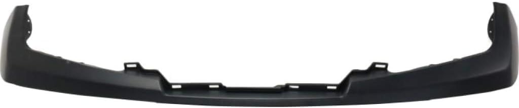 Front Bumper Upper Cover Primed Steel + Lower Valance + Fog Lamp Cover Left Driver & Right Passenger Side Direct Replacement Compatible With 2005-2019 Nissan Frontier NI1014100