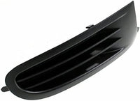Set Of 2 Front Fog Light Cover Textured Dark Gray Plastic Right Passenger & Left Driver Side Direct Replacement Compatible With 2010-2014 Volkswagen Golf VW1039118 VW1038118