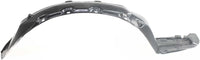 Front Fender Liner Right Passenger Side Direct Replacement Compatible With 1992-1996 Honda Prelude HO1249104 74101SS0000
