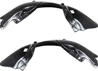 Set Of 2 Front Fender Liner Left Driver and Right Passenger Side Direct Replacement Compatible With 2005-2010 Chrysler 300/2006-2010 Dodge Charger / 2005-2008 Magnum CH1251128
