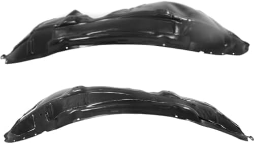 Set Of 2 Front Fender Liner Right Passenger & Left Driver Side Direct Replacement Compatible With 2015-2022 Dodge Challenger CH1248178 CH1249178 68184705AF 68184704AF