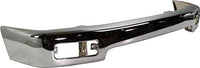 Front Bumper Face Bar Chrome Steel Direct Replacement Compatible With 1996-1998 Toyota 4Runner TO1002162 5210135300