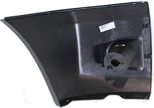 Set Of 2 Front Bumper End Cap Primed Plastic Left Driver & Right Passenger Side Direct Replacement Compatible With 2008-2015 Nissan Titan NI1005148 NI1004148 62024ZR00A 62025ZR00A