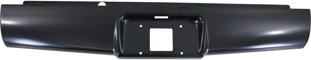Rear Roll Pan Primed Steel with License Plate Part & Light Kit Direct Replacement Compatible with 2004-2010 Chevrolet Colorado REPC825512