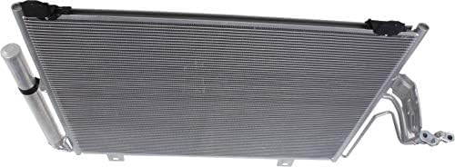 Front AC Condenser Aluminum Core Direct Replacement Compatible With 2016-2022 Mazda CX-9 MA3030165 TC3M61480 TK4861480
