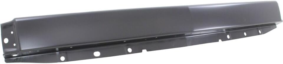 Front Bumper Face Bar Primed Steel Without Air Intake Holes Direct Replacement Compatible With 2007-2013 Chevrolet Silverado 1500 GM1002829 15836962