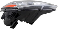Set Of 2 Front Head Light Assembly Plastic Left Driver & Right Passenger Side Direct Replacement Compatible With 2006 Kia Sedona KI2502120 KI2503120 921014D010 921024D010