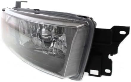 Set Of 2 Front Head Light Assembly Plastic Left Driver & Right Passenger Side Direct Replacement Compatible With 2002-2003 Mitsubishi Galant MI2502122 MI2503122 MR972843 MR972844