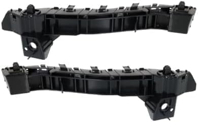 Set Of 2 Front Bumper Bracket Plastic Left Driver & Right Passenger Side Direct Replacement Compatible With 2009-2013 Subaru Forester SU1043101 SU1042101 57707SC040 57707SC050