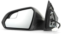 Front Power Mirror Heated Manual Folding Primed Plastic Left Driver Side Direct Replacement Compatible With 2015-2019 Hyundai Sonata HY1320203 87610C2000