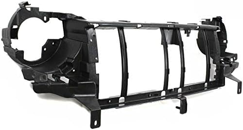 Front Header Panel Plastic Direct Replacement Compatible With 2002-2004 Jeep Liberty CH1220118 55155800AF