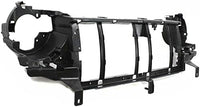 Front Header Panel Plastic Direct Replacement Compatible With 2002-2004 Jeep Liberty CH1220118 55155800AF