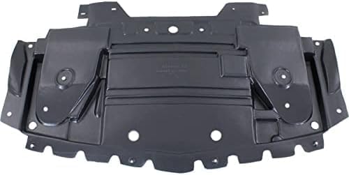 Front Engine Splash Shield Under Cover Air Deflector Direct Replacement Compatible with 2009-2015 Cadillac CTS GM1091118 20844261-PFM