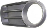 Set of 2 Front Fog Light Molding With Holes Left Driver & Right Passenger Side Direct Replacement Compatible With 2002-2005 Ford Explorer FO1036106 FO1036105 1L2Z17K946BAA