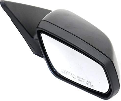Set Of 2 Front Power Mirror Manual Folding Non-Heated Primed Left Driver & Right Passenger Side Direct Replacement Compatible With 2013-2014 Ford Mustang FO1321452 FO1320452