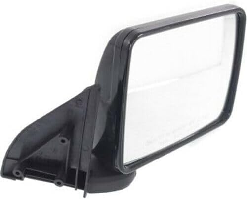 Set Of 2 Front Mirrors Manual Folding Non-Heated Paintable Plastic Right Passenger & Left Driver Side Direct Replacement Compatible With 1987-1993 Ram 50 Pickup CH1321140 CH1320140