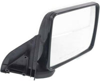 Set Of 2 Front Mirrors Manual Folding Non-Heated Paintable Plastic Right Passenger & Left Driver Side Direct Replacement Compatible With 1987-1993 Ram 50 Pickup CH1321140 CH1320140