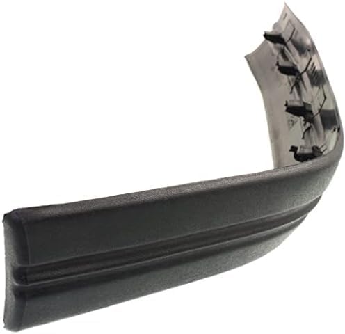 Front Bumper Face Bar Molding Textured Right Passenger Side Direct Replacement Compatible With 1992-1997 Ford F-Series FO1059271 F3TZ17K833H