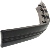 Front Bumper Face Bar Molding Textured Right Passenger Side Direct Replacement Compatible With 1992-1997 Ford F-Series FO1059271 F3TZ17K833H
