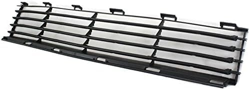 Front Bumper Lower Center Grille Textured Plastic Direct Replacement Compatible With 2004-2009 Toyota Prius TO1036112 5311147010