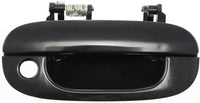 Set of 2 Front Exterior Door Handle Smooth Black with Keyhole Right & Left Side Direct Replacement Compatible with 1994-2001 Dodge Ram 1500/1994-2002 2500 3500 55275022-PFM
