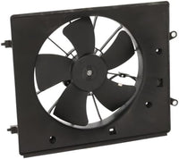 Front Radiator Single Fan Assembly Left Driver Side Direct Replacement Compatible with 2001-2006 Acura MDX / 2003-2007 Honda Pilot AC3115105 19015PGKA01 19015RDJA01