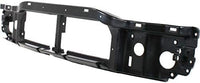 Front Header Panel Thermoplastic And Fiberglass + Grille Textured Gray Shell And Insert Direct Replacement Compatible With 1998-2000 Ford Ranger FO1200343 FO1220215 F87Z8200JA