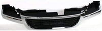 Front Grille Chrome Shell/Black Insert Direct Replacement Compatible With 2004-2012 GMC Canyon GM1200530 12335793