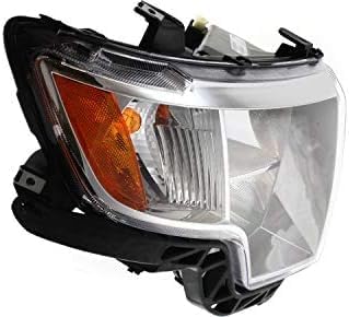 Set Of 2 Front Headlight Assembly Left Driver & Right Passenger Side Direct Replacement Compatible With 2007-2010 Ford Edge FO2503228C FO2502228C 7T4Z13008A 7T4Z13008B