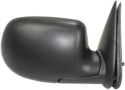 Set of 2 Front Power Mirror Manual Folding Heated Textured Right Passenger & Left Driver Side Direct Replacement Compatible With 2003-2006 Chevrolet Silverado/GMC Sierra GM1320293