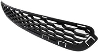 Front Bumper Lower Grille Textured Plastic Direct Replacement Compatible With 2011-2014 Dodge Avenger CH1036119 68081994AA