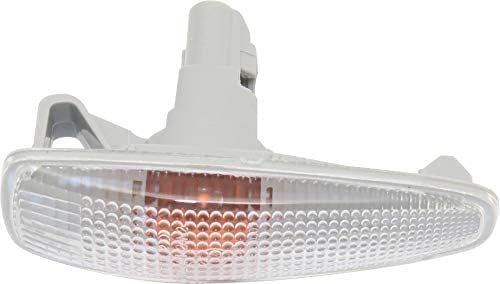 Front Side Marker Light Repeater Lamp Right Passenger Side Direct Replacement Compatible With 2008-2017 Mitsubishi Lancer / 2007-2013 Mitsubishi Outlander MI2570102 8351A001