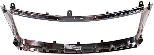 Front Bumper Grille Molding Chrome Plastic Direct Replacement Compatible With 2009-2010 Lexus IS250 / IS350 LX1210105 5311153190