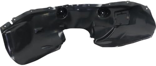 Set Of 2 Front Fender Liner Plastic Left Driver & Right Passenger Side Direct Replacement Compatible With 2006-2010 Jeep Commander CH1251129 CH1250129 55396462AC 55396463AC