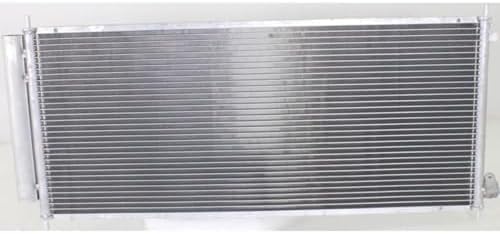 Front A/C Condenser Aluminum Core Direct Replacement Compatible With 2007-2008 Honda Fit HO3030149 80110SAA013