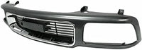 Front Grille Silver Shell And Painted Gray Insert Direct Replacement Compatible With 1994-1997 GMC Sonoma / 1995-1997 Jimmy GM1200355 15647633
