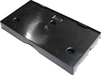 Front License Plate Bracket Textured Plastic with Auto Cruise Control Direct Replacement Compatible with 2017-2018 Hyundai Elantra HY1068105 86519F2020