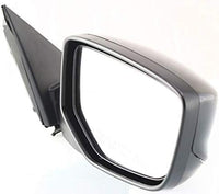 Front Power Mirror Manual Folding Heated Primed Without Signal Light Right Passenger Side Direct Replacement Compatible With 2008-2012 Honda Accord HO1321231 76208TA5A11